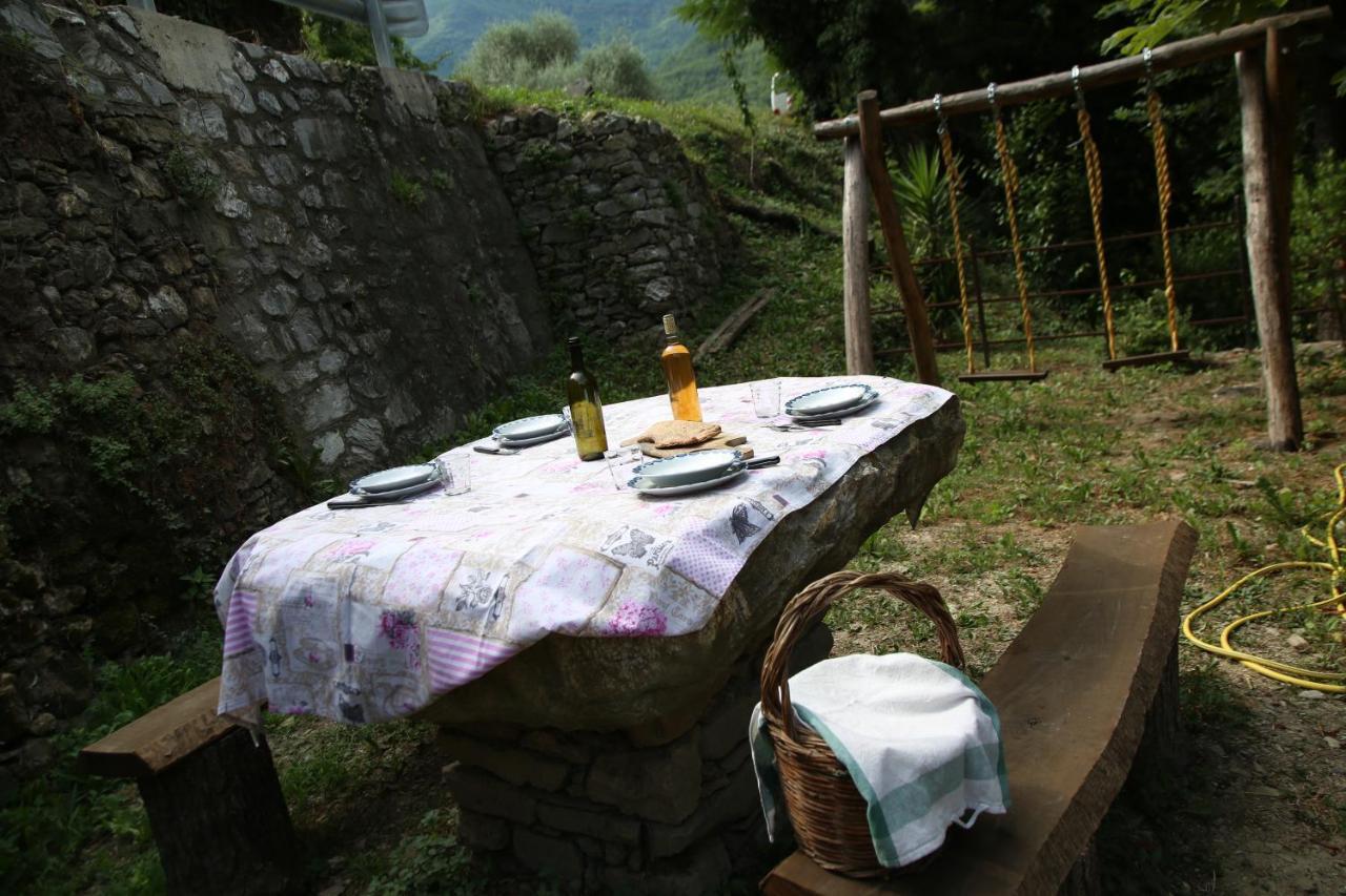 A Cà Du Barbijum Villa Pieve di Teco Bagian luar foto